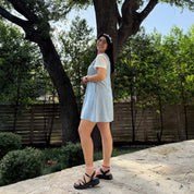 Sunday Mini Dress - Sky *Clearance Sale*