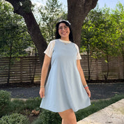 Sunday Mini Dress - Sky *Clearance Sale*