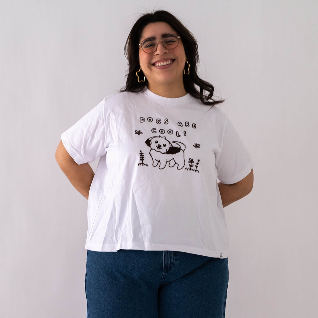 dogs are cool suncatcher tee