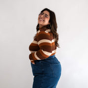 Turtleneck Sweater - Chocolate Mousse